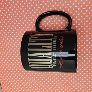 Vintage Quality Harley Davidson Motorcycles Black Mug Cup